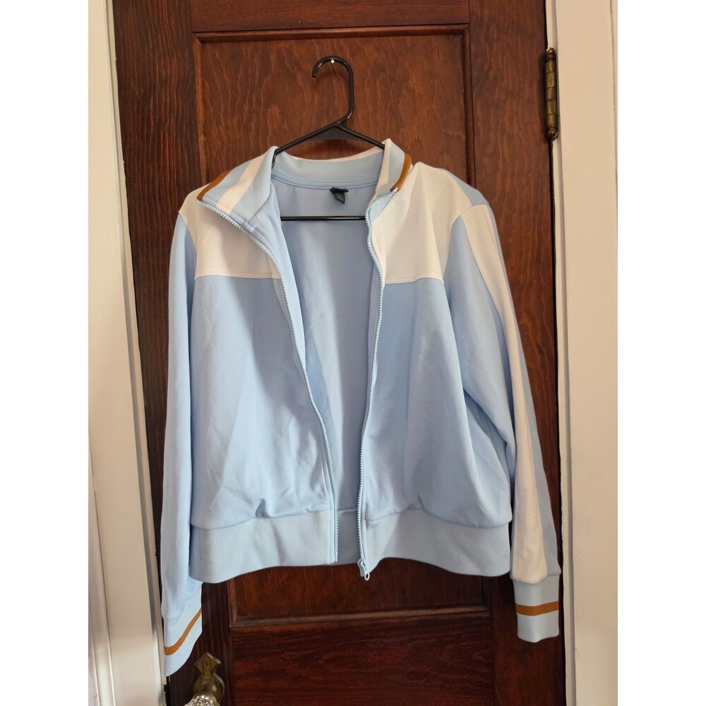 Wild Fable Women's Light Blue Track Jacket